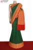 Exclusive Butta Contrast Banarasi Georgette Silk Saree